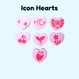 Conversation Heart Keyring - Customisable
