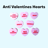 Conversation Heart Keyring - Customisable