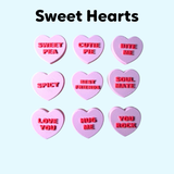 Conversation Heart Keyring - Customisable
