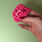 flexi starfish - starfish in pink - 3D printed flexi fidget toy by Fidglets.